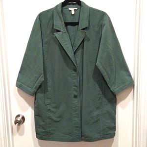 Eileen Fisher Green Blazer Small